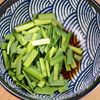 行列のうどんそば⑤つゆが旨い🤭🍜ニラと豆腐の肉吸い✨の工程2