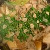 smkcの作ってみた!投稿(【豚バラキャベツのもつ鍋風】焦がし醤油香る♬鍋の〆は辛麺風♡)