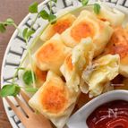 むっちゃ旨し♡焼き方色々♡ポテト+チーズの包み焼き♡