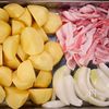 ワンパン簡単😋♪ほっこり甘~い💕肉じゃがバター照り焼きの工程1