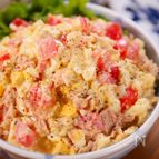 トマトがジューシー🤩♪トマトとツナのたまごサラダ😘🥗