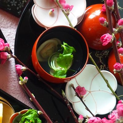 はまぐりの潮汁【ひなまつりの定番メニュー】
