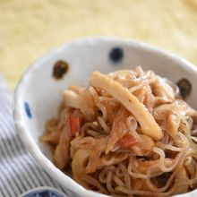 糸こんにゃくとさつま揚げの旨辛炒め【作り置き】