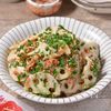 れんこんのネギだく梅おかか和え│シャキシャキさっぱりおかず