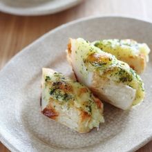 青のりチーズポテトの焼きちくわ