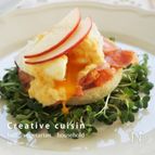 アップル♪エッグベネティクト