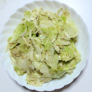 ふうかの作ってみた!投稿(『やみつき♡うま塩キャベツ』超速＆包丁いらず♪)