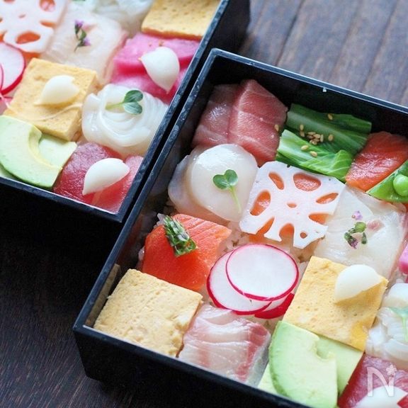 お手軽モザイク寿司