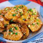 デパ地下デリ風『柔らかむね肉とレンコンのねぎだく中華サラダ』
