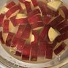 さつまいもとベーコンの炊き込みご飯の工程1