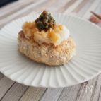 【梅しそソースで】豆腐ハンバーグ