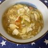 万福の作ってみた!投稿(煮るだけ簡単!ヘルシーな【豆腐と野菜のとろ玉おかずスープ】)