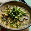 意外な組み合わせ!しじみの雑炊バジル風味の工程3