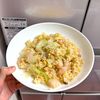 ケの作ってみた!投稿(10分で完成♪【海老レタス炒飯】)