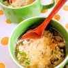 10分腸活！こんがりベーコンとえのきのとろ～りチーズスープの工程3