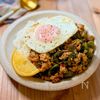 ワンパン15分！【大葉香る！鶏ひき肉とピーマンの炒めごはん】の工程6