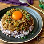簡単コク深！なすとひき肉のキーマカレー