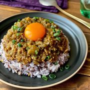 簡単コク深！なすとひき肉のキーマカレー