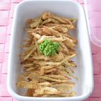 ごぼうのピリ辛揚げ　作り置きレシピ
