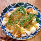 甘酸っぱい味で食が進む「鶏肉の梅肉ソースがけ」