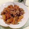 AKARI☆の作ってみた!投稿(味しみしみ濃厚🤭♪豚バラ大根とこんにゃくの生姜煮🍚)
