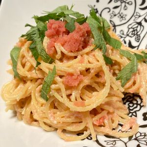 すみれの作ってみた!投稿(【たらこクリームパスタ】フライパン1つで簡単！)