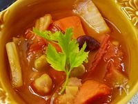 仕込み5分♡デトックス！脂肪燃焼ミネストローネ