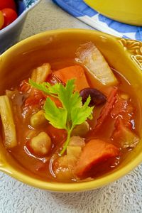 仕込み5分♡デトックス！脂肪燃焼ミネストローネ