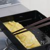 【卵焼き】梅チーズ香る♪卵１個でふんわり厚焼き玉子の工程2