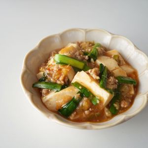 かのの作ってみた!投稿(『おうちで手作り麻婆豆腐』―甜麵醬不使用Ver-)