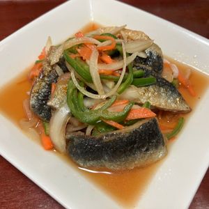 りんごの作ってみた!投稿(【いわしの南蛮漬け】新玉ねぎで/熱々ごはん、ビールに最高)