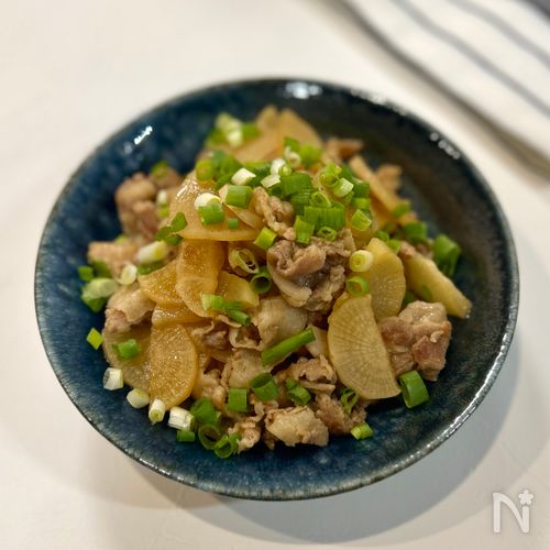 フライパンひとつで!しみしみ豚バラ大根