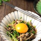 ビタミンCたっぷりのパパッと副菜♪菊菜ポン酢