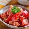 トマトのごまポン和え【3分副菜！さっぱり食べやすい】