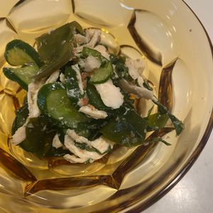 りかの作ってみた!投稿(さっぱりが美味しい♪ささみと梅肉の青じそ和え)