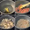 ごはんに乗せて食べたい♡【こんにゃくごぼうの豚そぼろ煮】の工程1