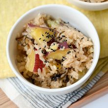 簡単なのにうますぎる!!【さつまいもご飯】