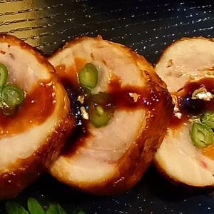 580192の作ってみた!投稿(照り焼きロールチキン｜冷凍保存OK！おせちやおもてなしに)