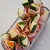ズッキーニのチーズ甘辛焼きの工程3