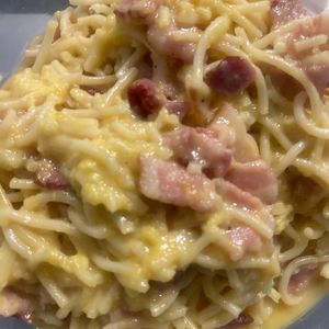 noahmomの作ってみた!投稿(卵のカルボナーラ。)