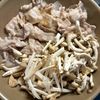 これ一杯で大満足「豚ときのこの旨だしうどん」の工程1
