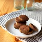 バター不使用　大豆パウダーのココアクッキー