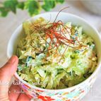 10分以内で出来る♪【味噌クリチで無限レタスサラダ 】