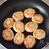 紅しょうがとれんこんのはさみ焼きの工程5