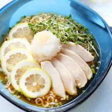 爽やか☆蜂蜜ミゾレモンの冷やしラーメン！