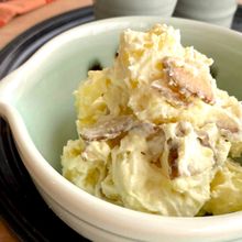 最高の組み合わせ！いぶりがっことクリームチーズのポテトサラダ