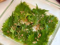 ご飯のお供に♡大葉のめんつゆだれ漬け【5分作りおき】