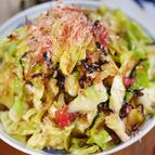 パクパク春キャベツ😋🌸炒めキャベツの梅おかか塩昆布和え✨