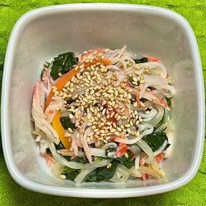 キャピタンの作ってみた!投稿(ほうれん草ともやし《ダイエット♡中華サラダ》)