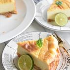 爽やか♡すだちのベイクドチーズケーキ